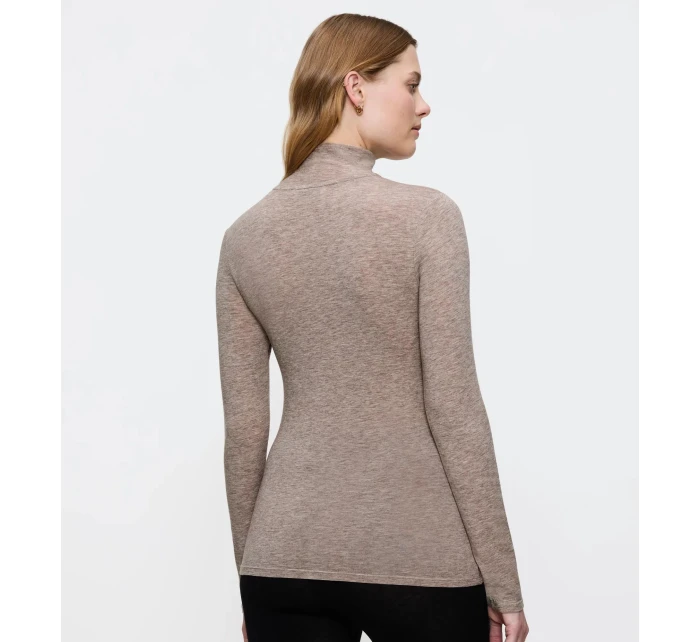 Beauty Layers Top LSL Turtleneck 04 - BROWN - TRIUMPH BROWN - TRIUMPH