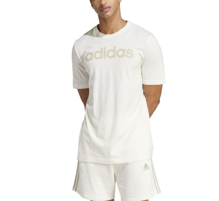 Adidas Essentials Single Jersey Linear Embroidered Logo Tee M IS1345 pánské