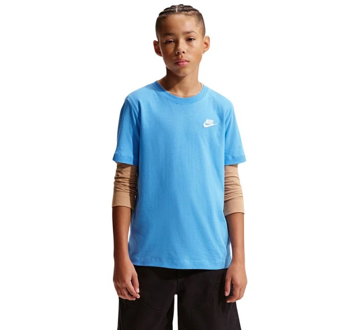 Dětské tričko Sportswear světle modré model 22099078 - NIKE Dětské tričko Sportswear světle modré model 22099078 - NIKE