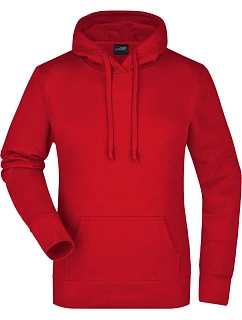 JN 51 Dámská mikina s kapucí model 22527543 red - Daiber
