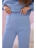 Bavlněná souprava s potiskem modrý Bavlněná souprava s potiskem modrý