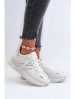 Dámské bílé tenisky z ekokože Kaimans Dámské bílé tenisky z ekokože Kaimans