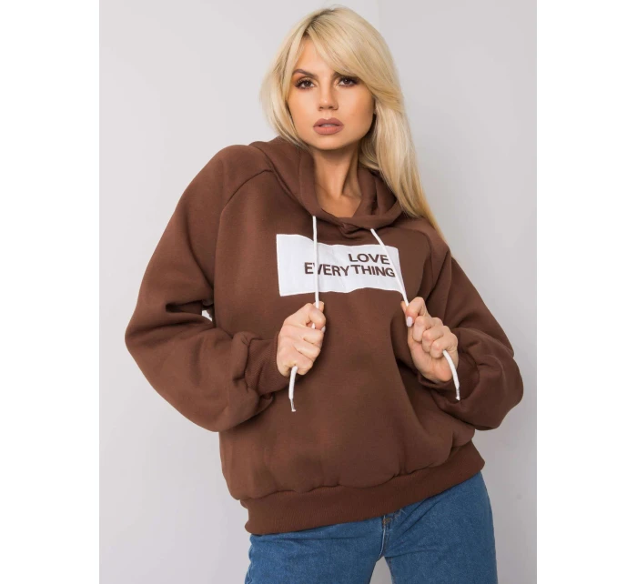 Mikina EM BL 651/2.41X hnědá