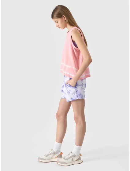 Dívčí top 4F - růžový Dívčí top 4F - růžový