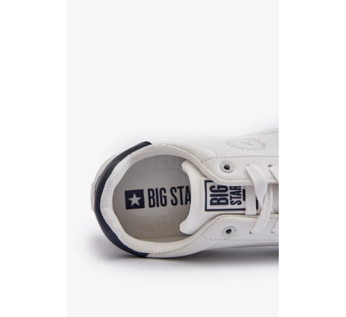 Pánské nízké tenisky Eco Leather Big Star Bílé Pánské nízké tenisky Eco Leather Big Star Bílé