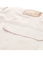 Dámské široké  kapsáče nax NAX SERDA pastel parchment