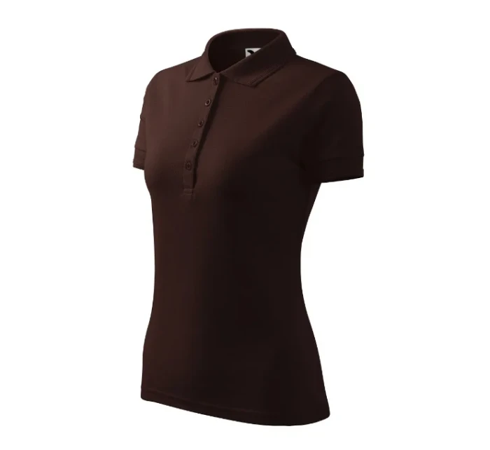 Pique Polo polokošile dámská kávová Pique Polo polokošile dámská kávová
