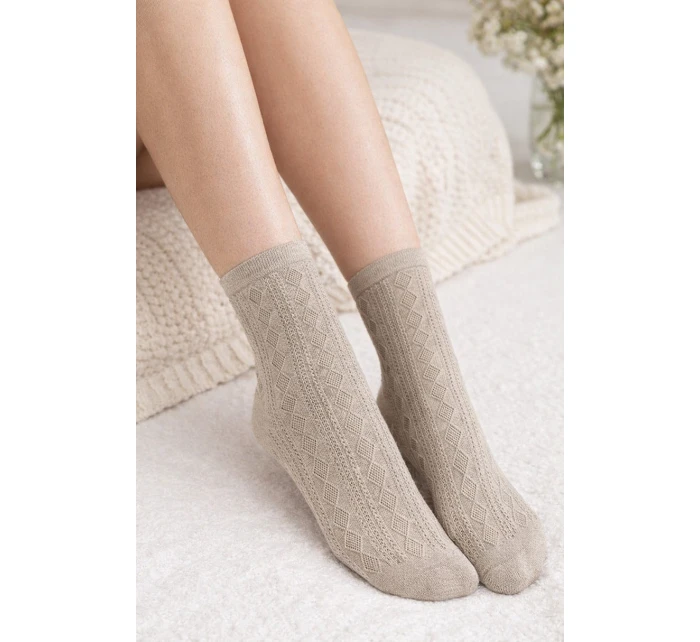 JACKARD SOCKS - Dámské ponožky w.02