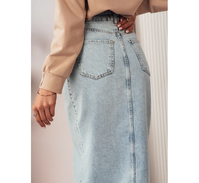 Modrá džínová sukně VIRTON FashionStreet CY0441