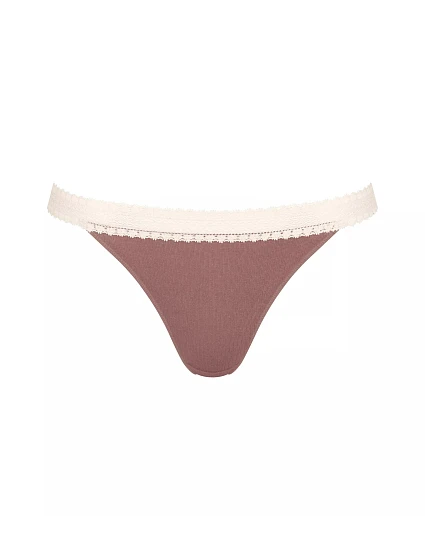 sloggi GO Ribbed R Tanga C2P - BROWN - SLOGGI BROWN - SLOGGI sloggi GO Ribbed R Tanga C2P - BROWN - SLOGGI BROWN - SLOGGI