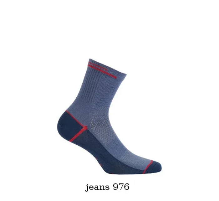 Pánské kotníkové ponožky Wola W 94.1N4 Ag+