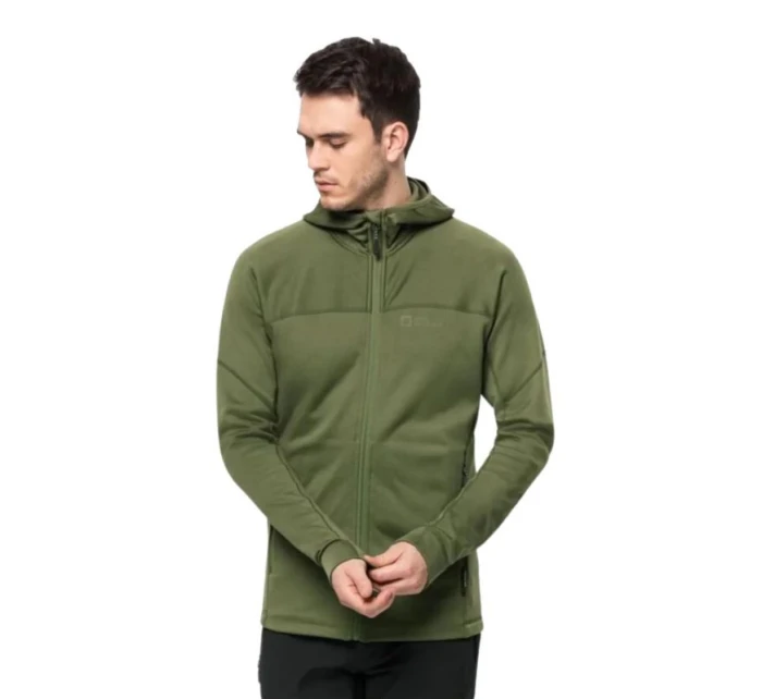 mikina Hooded FZ M pánské model 20907228 - Jack Wolfskin mikina Hooded FZ M pánské model 20907228 - Jack Wolfskin