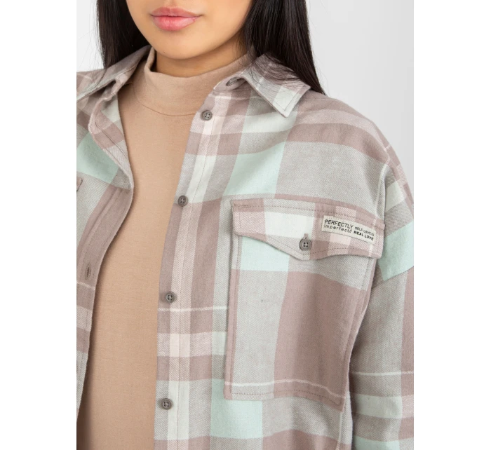 Košile D71720W11085A tmavě lila