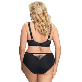 Polovyztužená dámská podprsenka ALICANTE K647 Černá