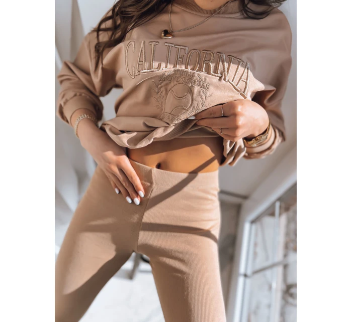 Dámské legíny CALIFORNIA TEAM beige FashionStreet UY1411