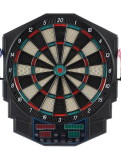 ELEKTRONICKÉ ŠIPKY S NAPÁJENÍM A 4 POČÍTADLY 49CM ENERO PRO