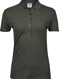 Tee Jays TJ 145 Dámské luxusní těžké strečové piqué polo 18.0145 deep green