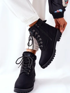 Dámské Kotníkové Boty Černé model 21565975 - EVENTO