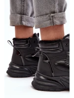 dámské sportovní šněrovací boty černé model 21635852 - EVENTO dámské sportovní šněrovací boty černé model 21635852 - EVENTO