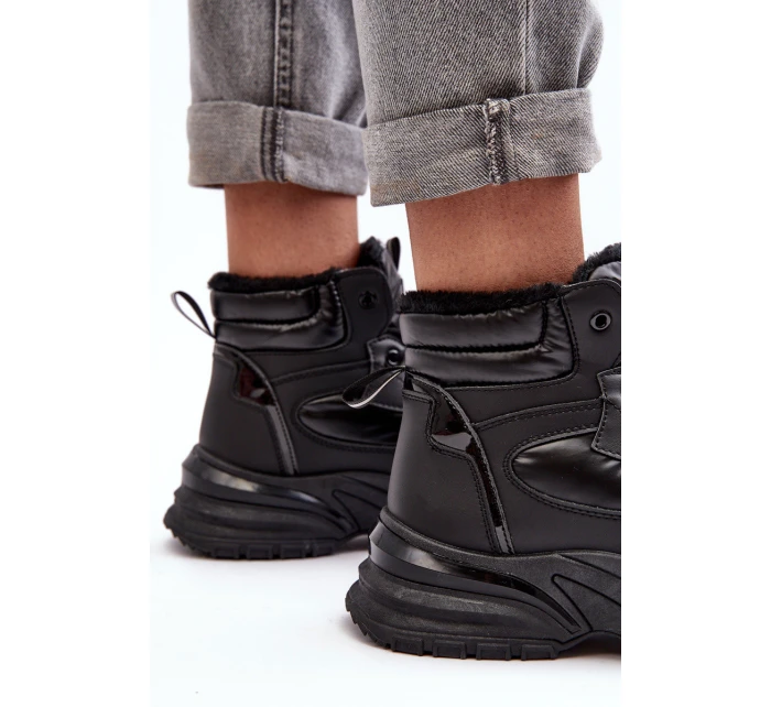 dámské sportovní šněrovací boty černé model 21635852 - EVENTO dámské sportovní šněrovací boty černé model 21635852 - EVENTO