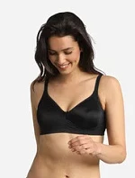 Dámská podprsenka bez kostic ESSENTIAL SUPPORT P0AU9 černá - PLAYTEX