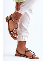 Dámské sandály JH291 černé - Step in style