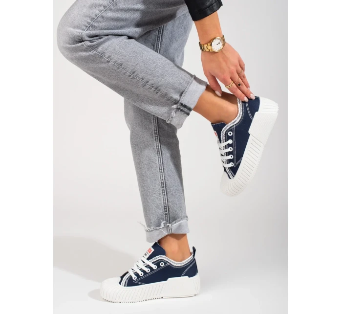 Komfortní dámské model 18248542 tenisky bez podpatku - SEASTAR Komfortní dámské model 18248542 tenisky bez podpatku - SEASTAR