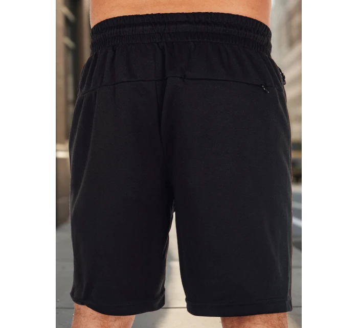Pánské černé teplákové šortky Dstreet model 21987779 - FashionStreet