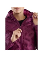 Dámská péřová bunda s kapucí Viking Lady ve fialové barvě model 21767841
