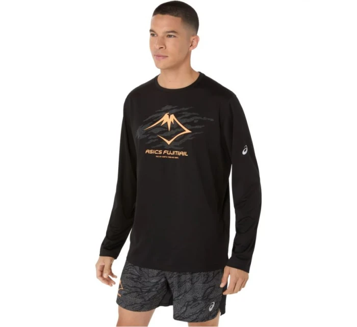 Fujitrail Logo LS Top model 21376192 Black L - Asics Fujitrail Logo LS Top model 21376192 Black L - Asics