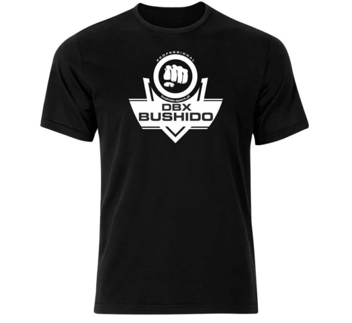 CLASSIC BRAND WHITE T-Shirt Cotton DBX BUSHIDO KT10-M pánské