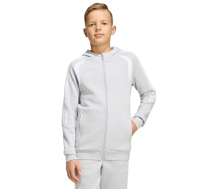 Dětská mikina Tiro 26 League Sweat Full Zip Hoodie šedá model 22060306 - ADIDAS
