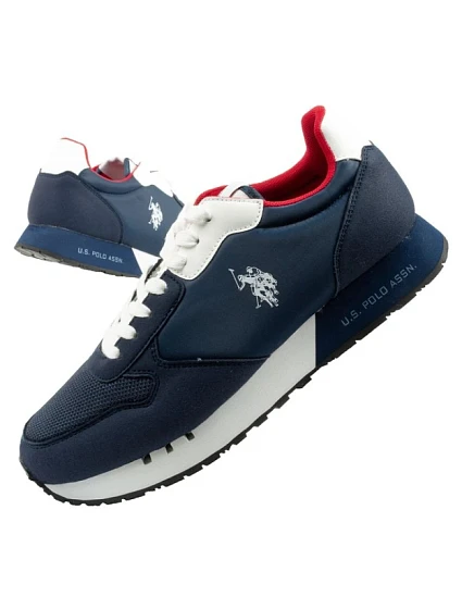 U.S. Polo Assn sportovní boty tenisky pánské módní pohodlné tmavě modré