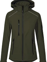 Promodoro 7865 Dámská zimní softshellová bunda 40.7865 khaki