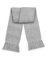 B 470 Pletená šála "Classic" model 22433338 heather grey - Beechfield