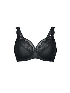 Selma podprsenka s kosticí Full Cup 5635 black - RosaFaia