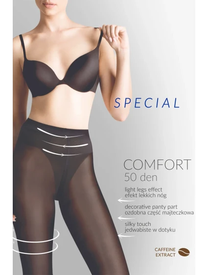 Gabriella Comfort 50 DEN kód 400 barva:nero