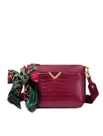 Dámská kabelka model 21893243 Elegance Raspberry - Vuch
