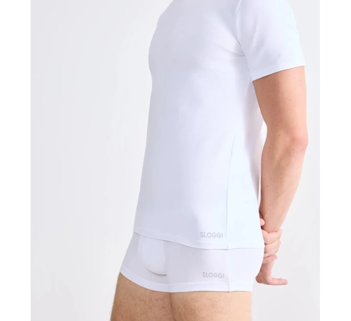 sloggi men GO ABC 2.0 O-Neck 2P - WHITE - SLOGGI WHITE - SLOGGI