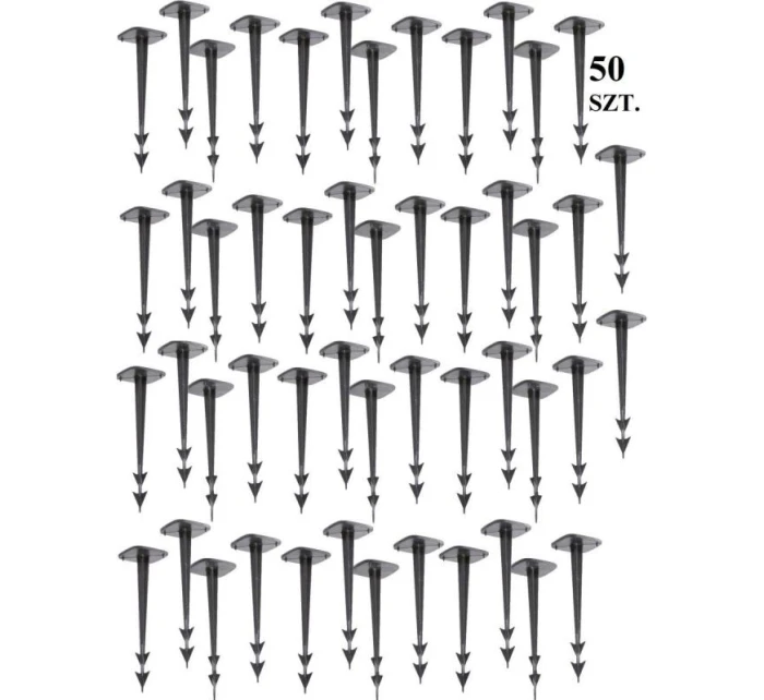 HARPOON PEG PINS HIGH 12.5CM 50 SHEET dětské