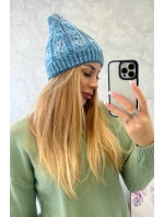 Fleecová čepice Melisa K241 modrá Fleecová čepice Melisa K241 modrá