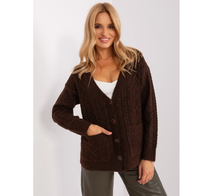 Jumper AT SW 2358.31 tmavě hnědá