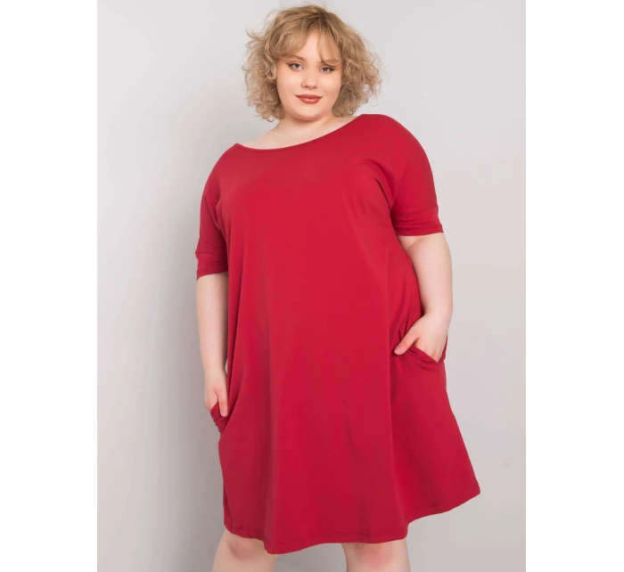 Šaty RV SK 6639.02X kaštanová