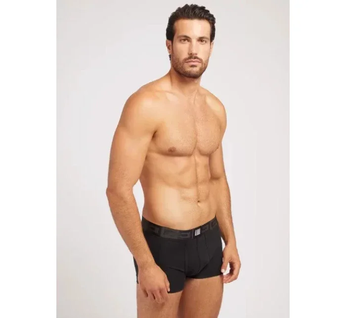 Pánské boxerky 3 pack U3BG01K6YW0 P84S černá/khaki - Guess