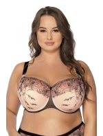 Polovyztužená dámská podprsenka Giorgia BS 1182 černá - Gaia