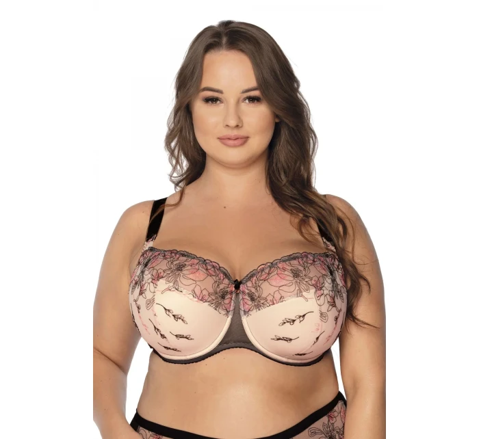 Polovyztužená dámská podprsenka Giorgia BS 1182 černá - Gaia