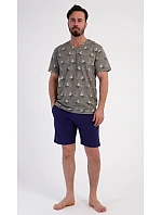 Pánské pyžamo šortky model 22405356 - Vienetta MAN Pánské pyžamo šortky model 22405356 - Vienetta MAN
