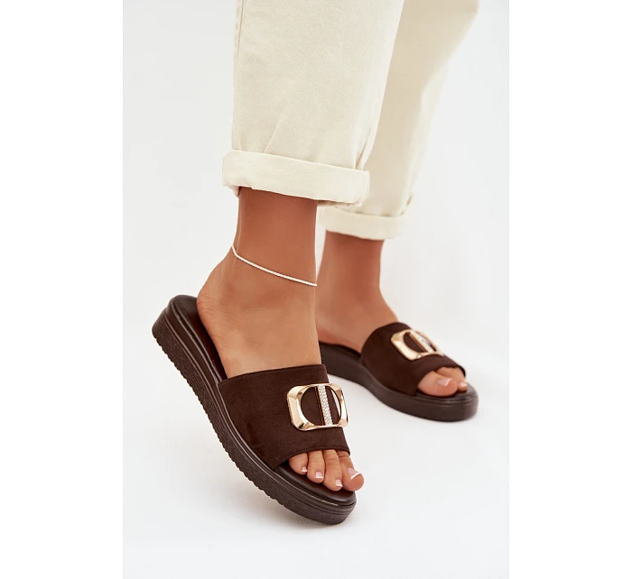 Pantofle model 226363 Step in style Pantofle model 226363 Step in style