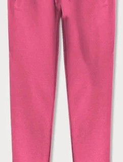 Růžové teplákové kalhoty model 17672210 - J.STYLE