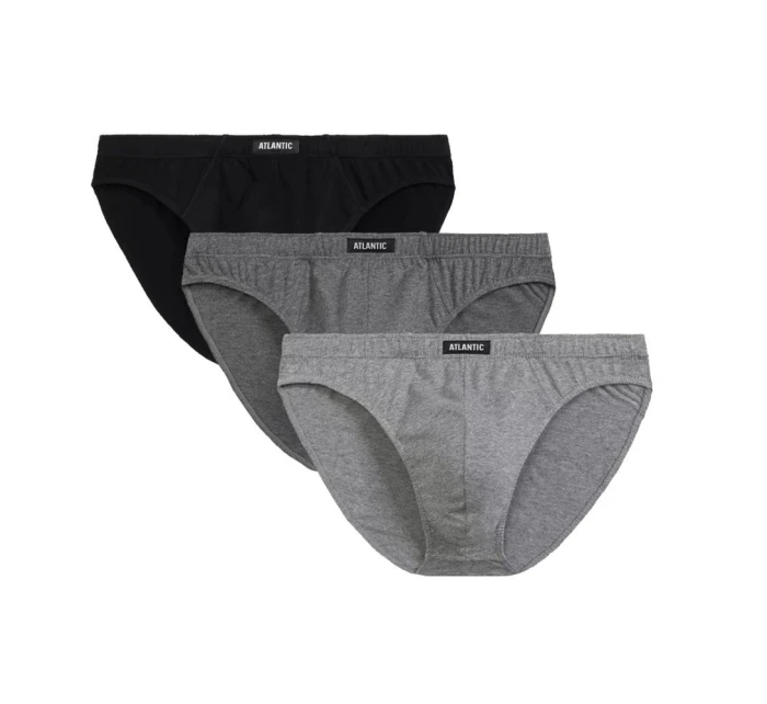 Pánské slipy 3 pack 322 Sport mix1 - Atlantic